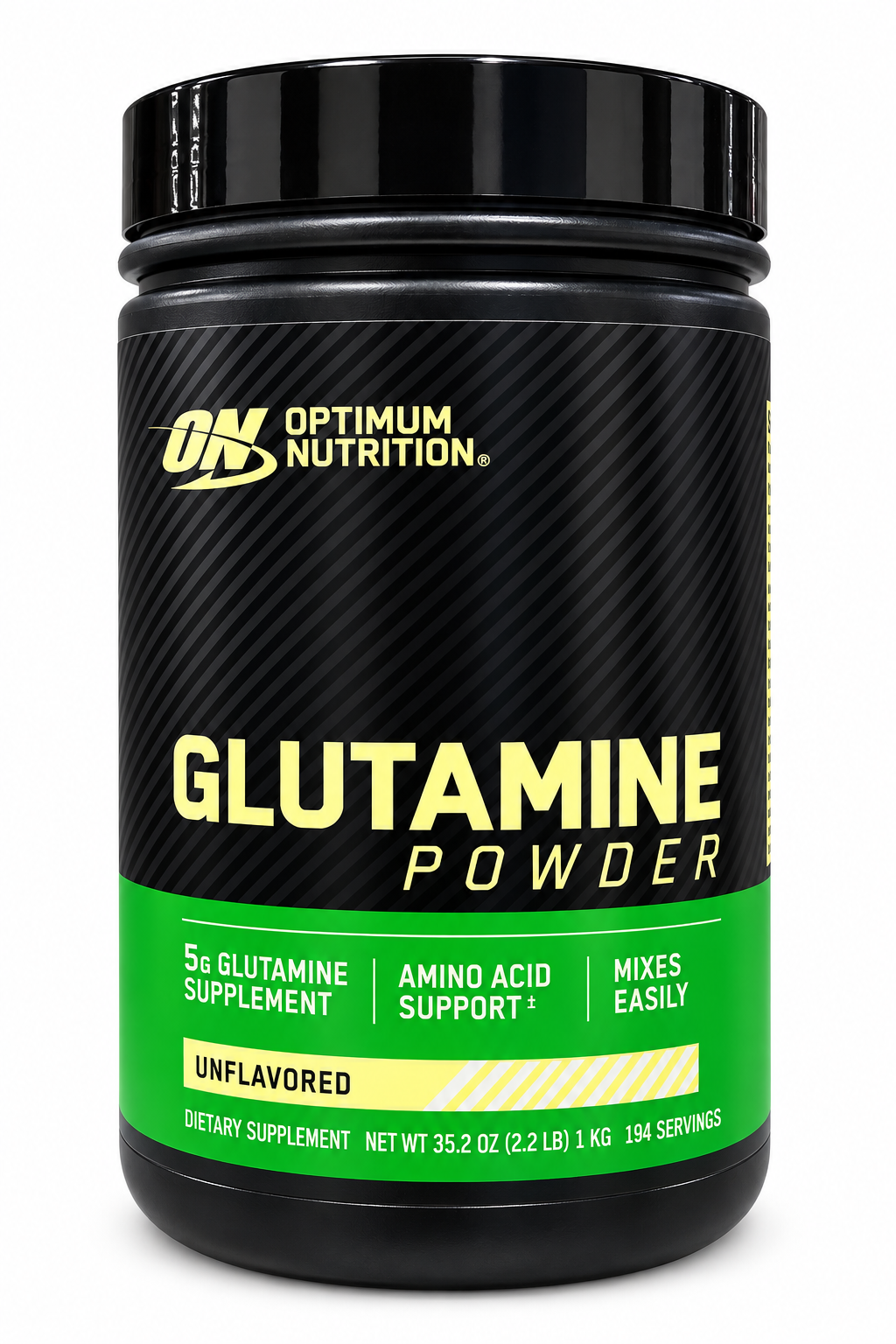 Optimum Nutrition Glutamine Powder Unflavoured – 1kg (200 Servings)