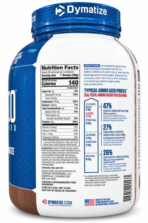 Dymatize Elite 100% Whey Protein Rich Chocolate 5lb
