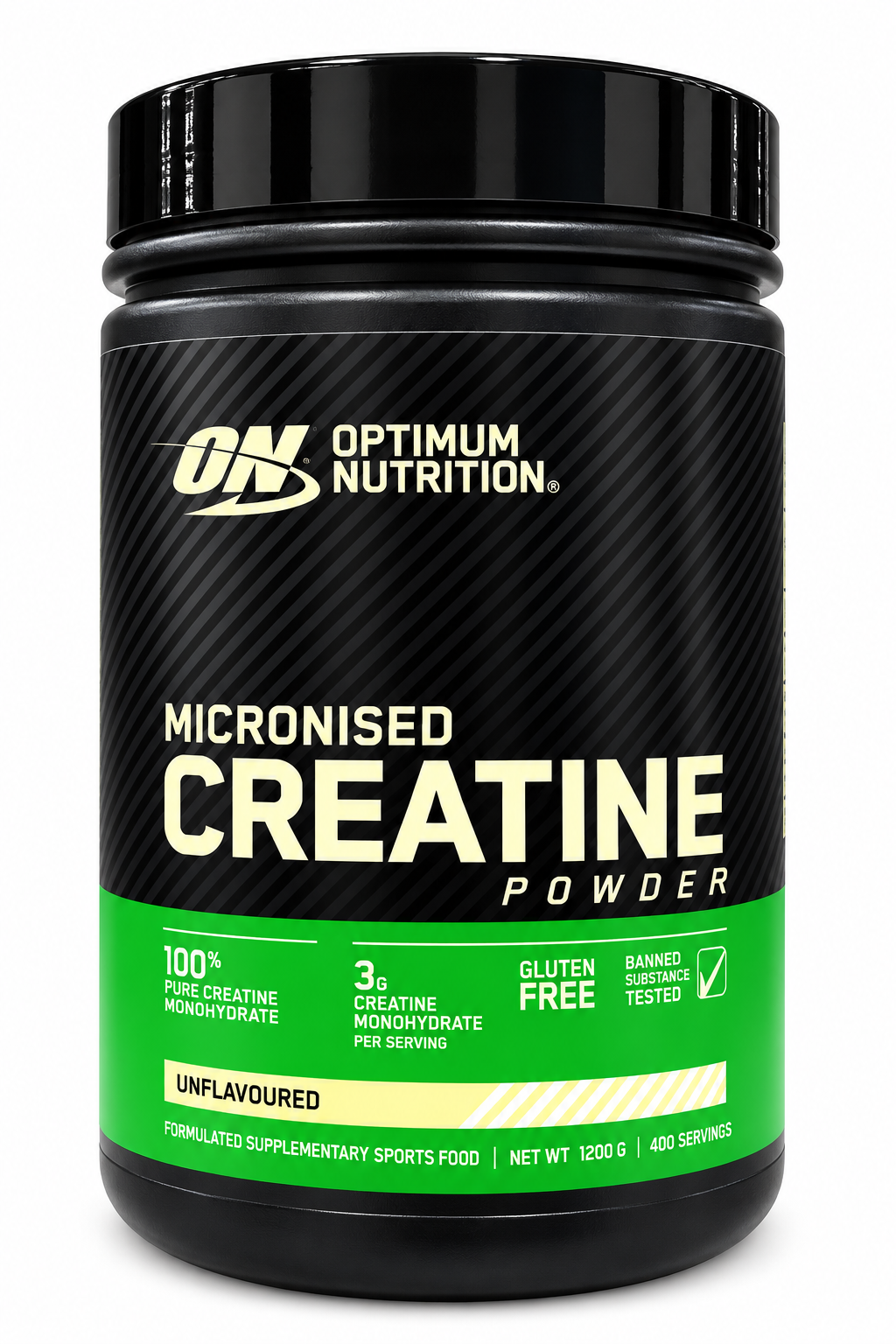 Optimum Nutrition Micronised Creatine Powder – Unflavoured