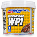 International Protein Amino Charged WPI Chocolate – 3kg | 32.89g Protein | 75 Servings