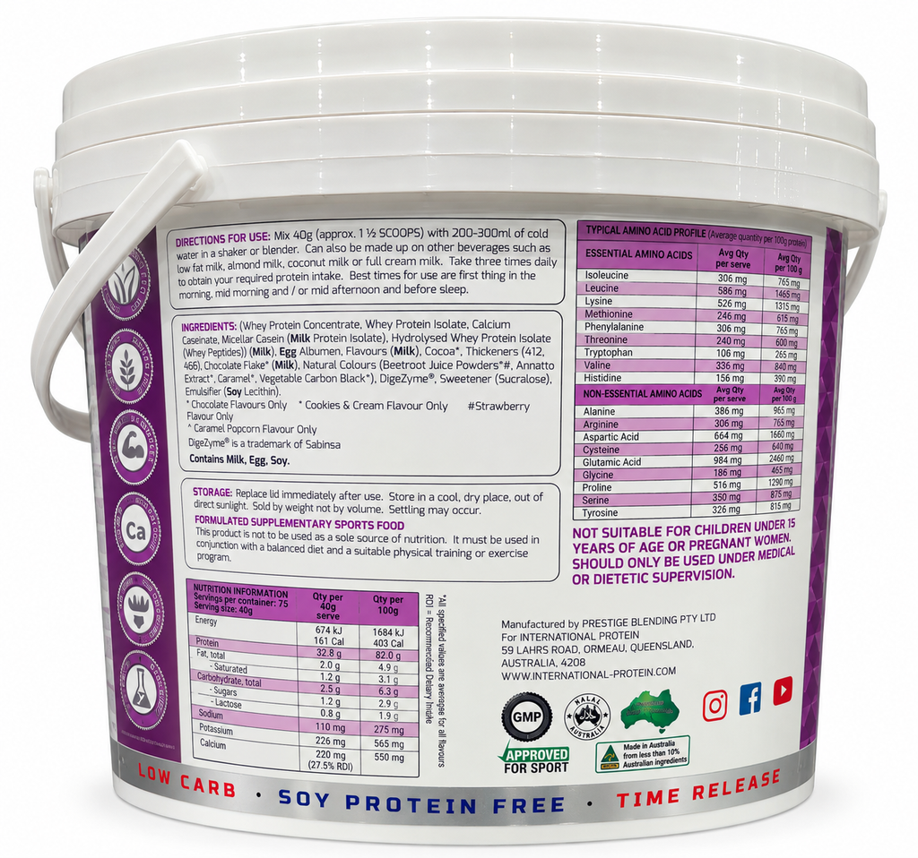 International Protein Synergy 3kg – Cookies & Cream
