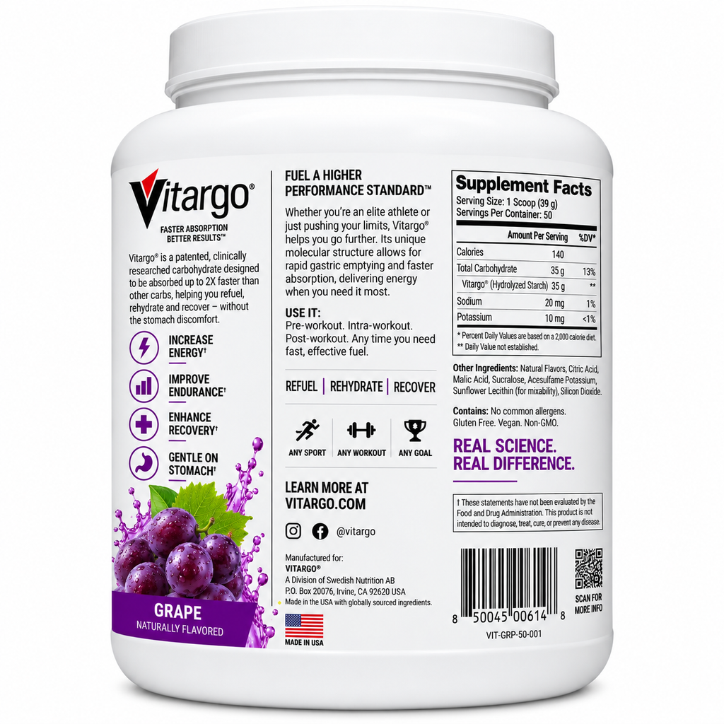 Vitargo Carbohydrate Powder – Grape