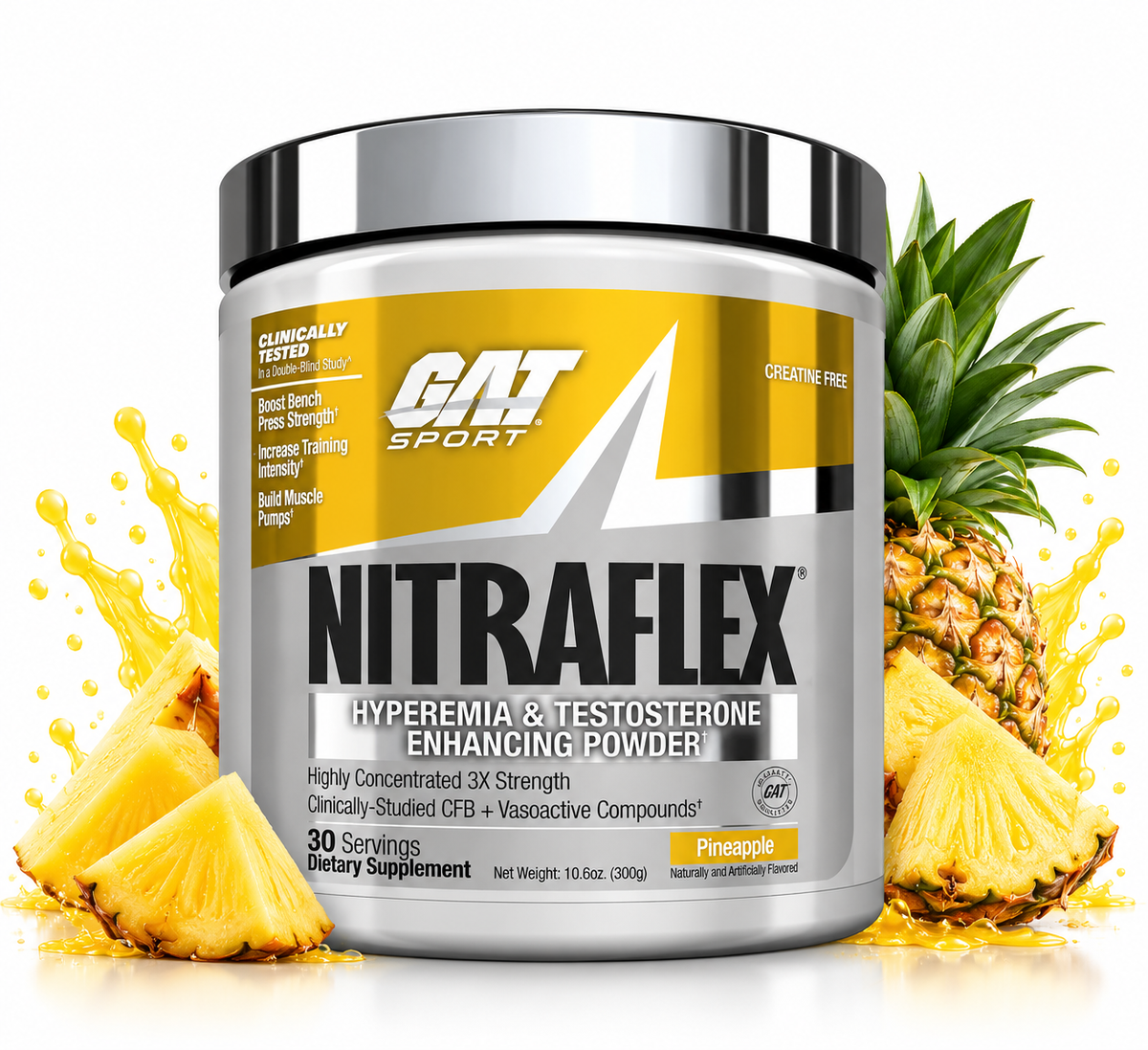 GAT Sport NITRAFLEX Pre-Workout – 30 Servings