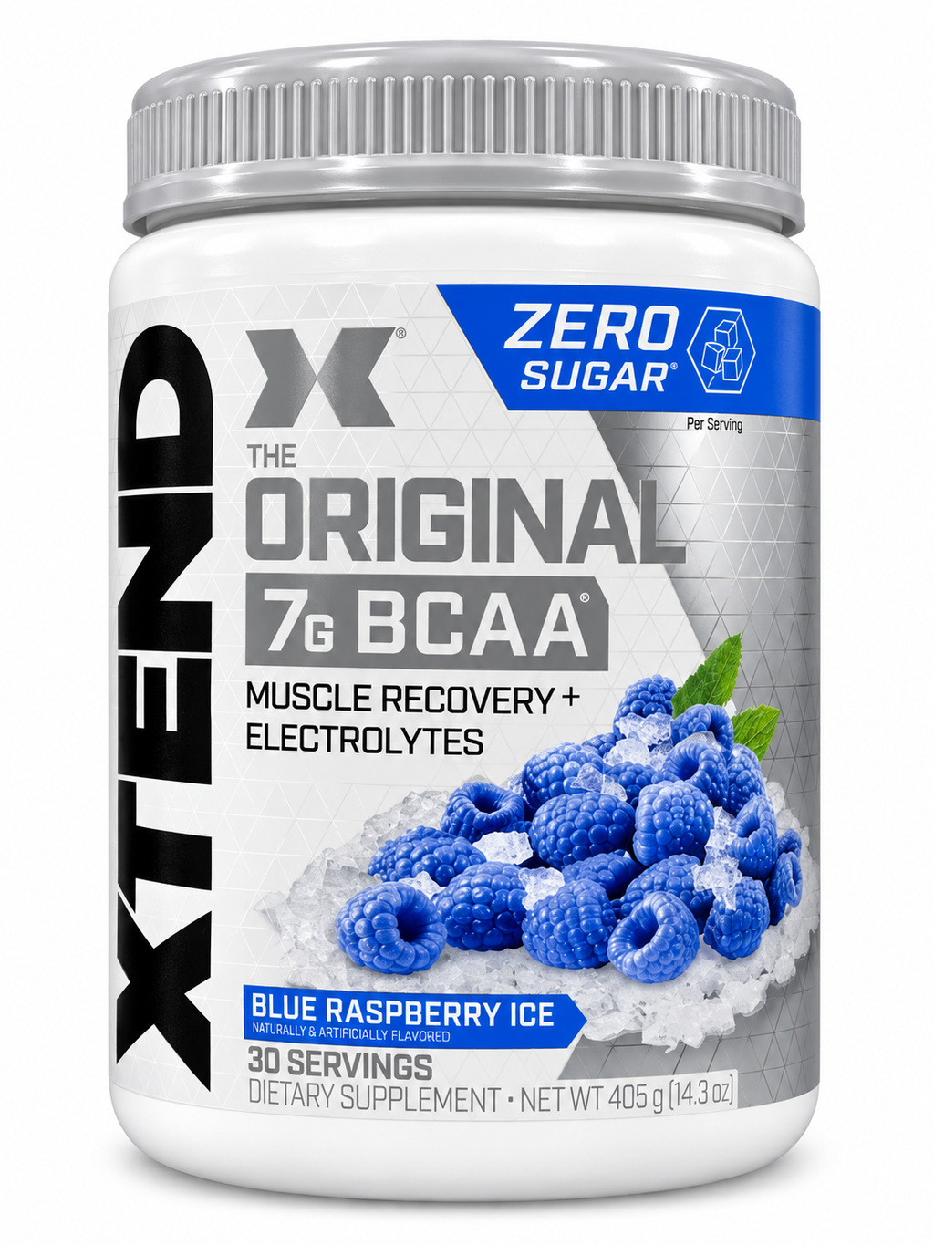 XTEND Original BCAA – Blue Raspberry Ice – 30 Servings