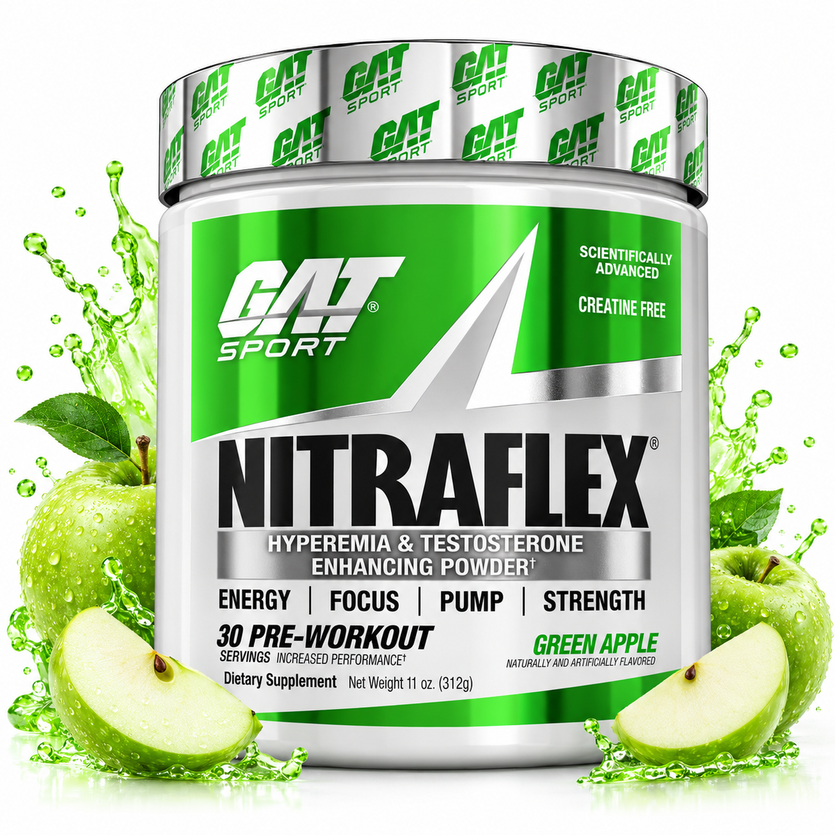 GAT Sport NITRAFLEX Pre-Workout – 30 Servings