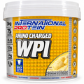 International Protein Amino Charged WPI Banana Ice Cream – 3kg | 32.89g Protein | 75 Servings