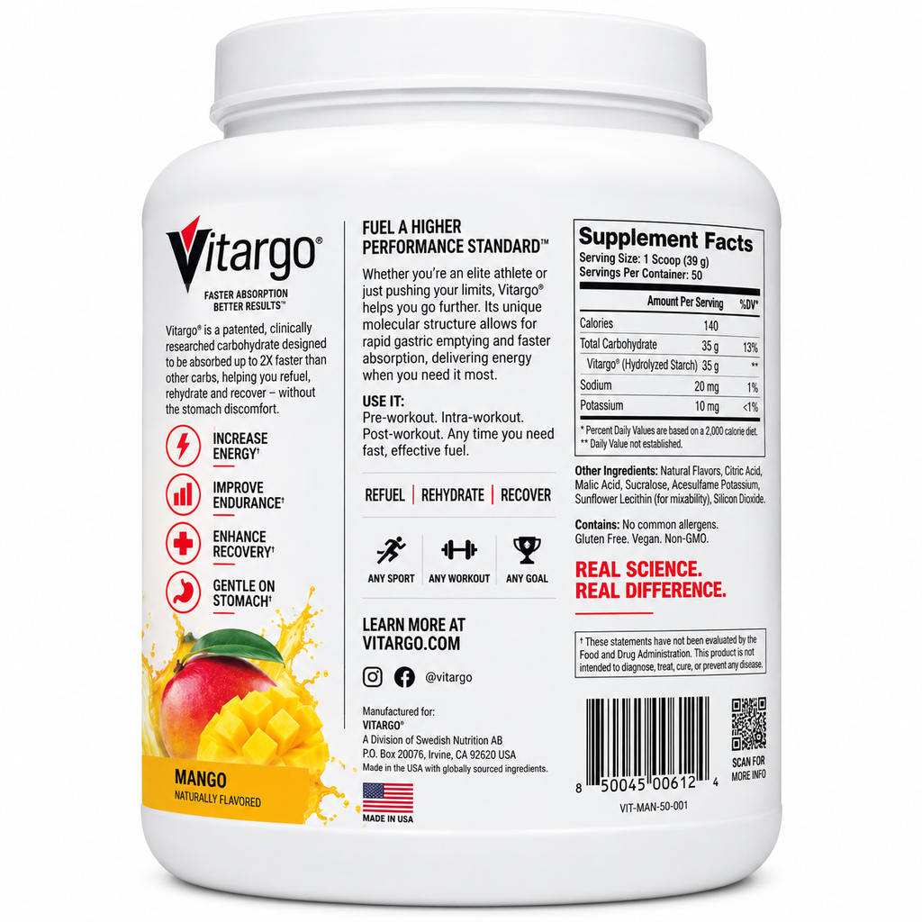 Vitargo Post Workout – Mango